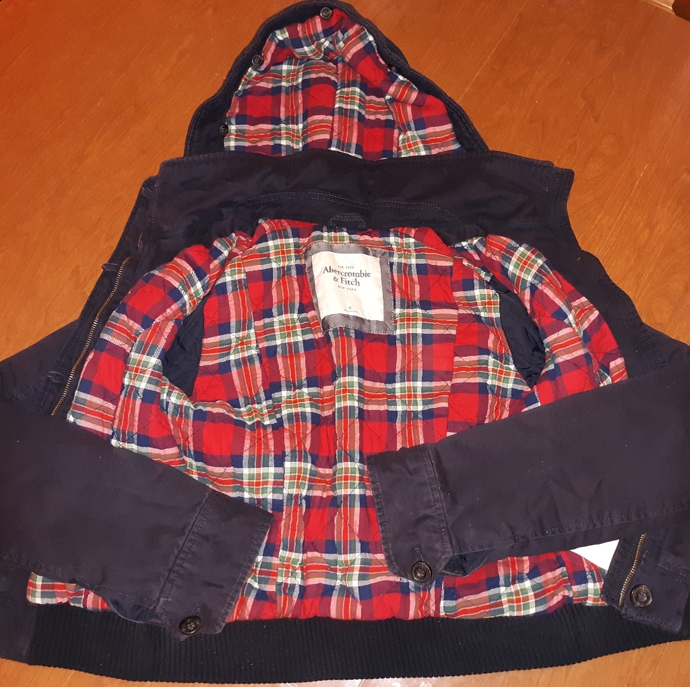 Womens size 8-10 M AF Hooded Coat Jacket
